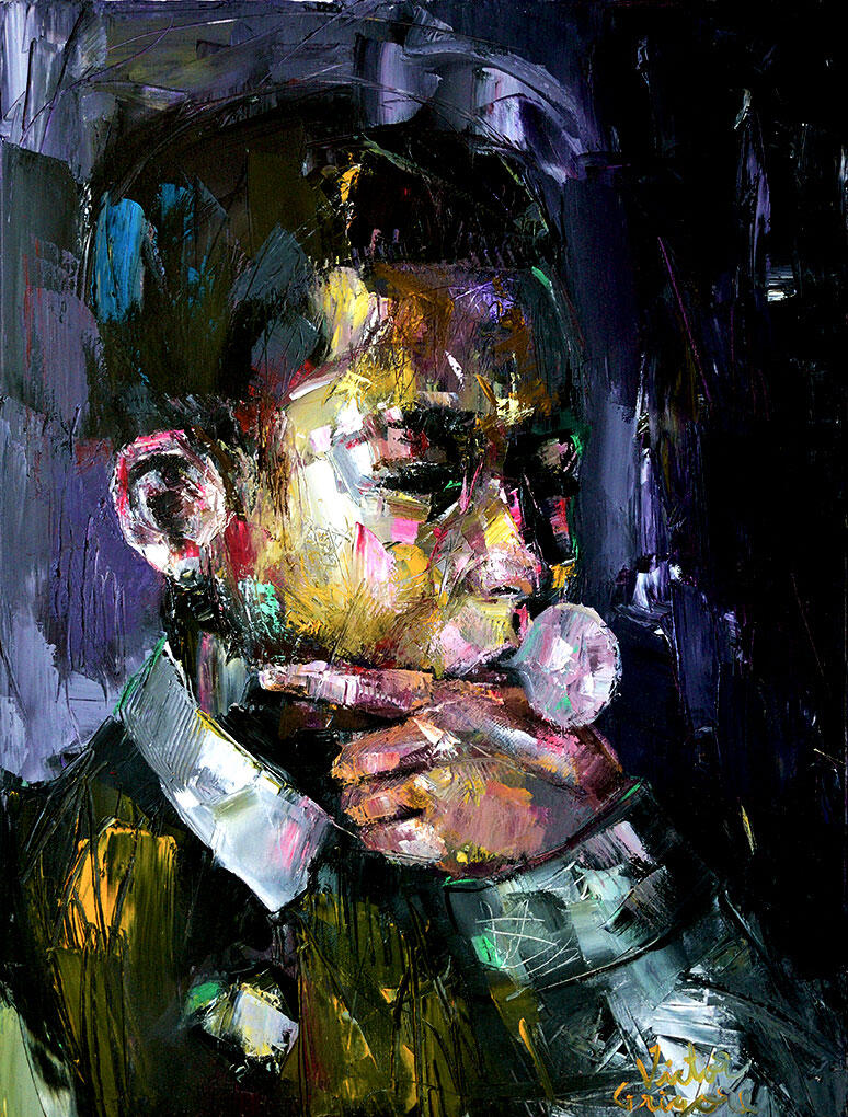 Reflection, 80x60 cm, oil on canvas, 2026.