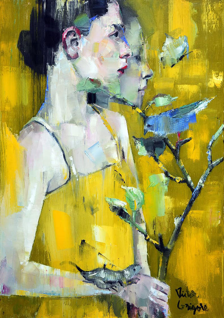 Altered State, 70x50 cm, oil on canvas, 2026.