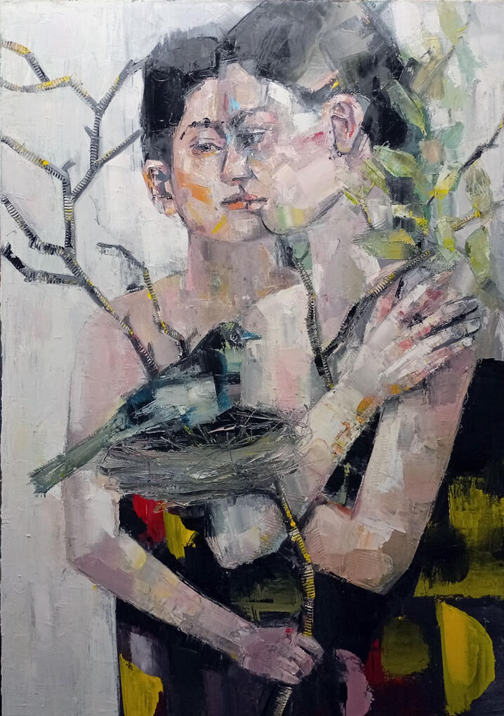 Metaphora, 100x70 cm, oil on canvas, 2026.
