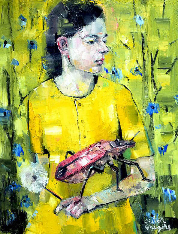 Liminal Space, oil on canvas, 70x50 cm, 2026.